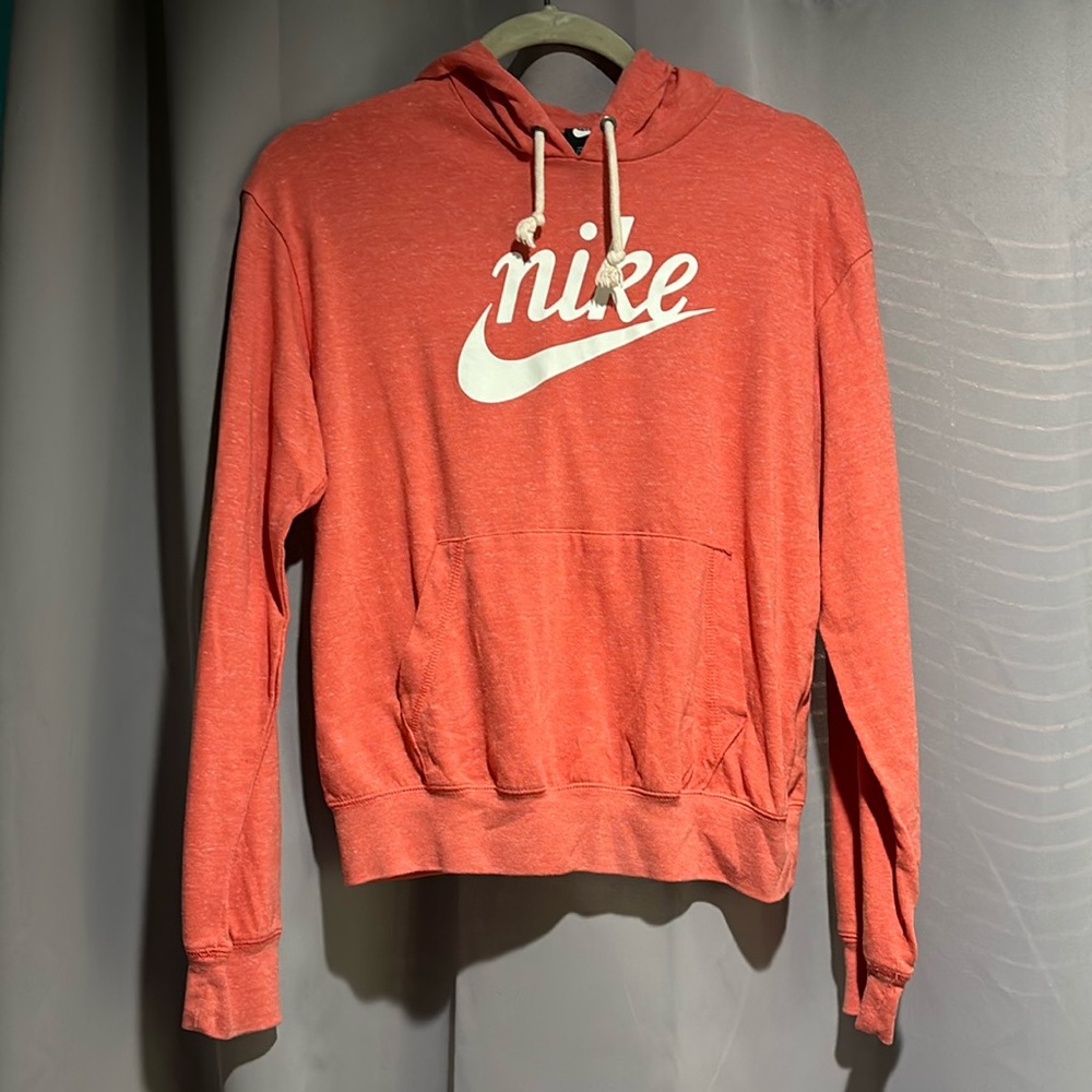 Rarely worn size small pink Nike hoodie